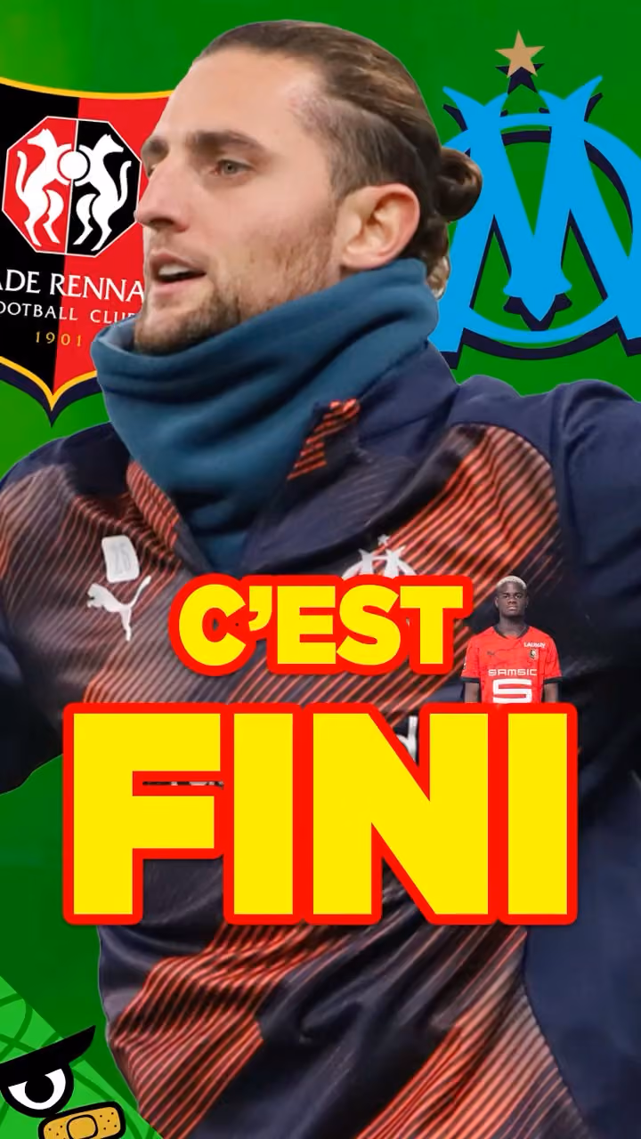 L'effet PAPILLON du Match entre Rennes et Marseille ! (Rabiot OUT)