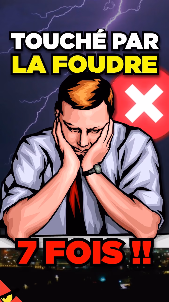 Cet HOMME s'est fait FRAPPÉ 7 FOIS par la FOUDRE !