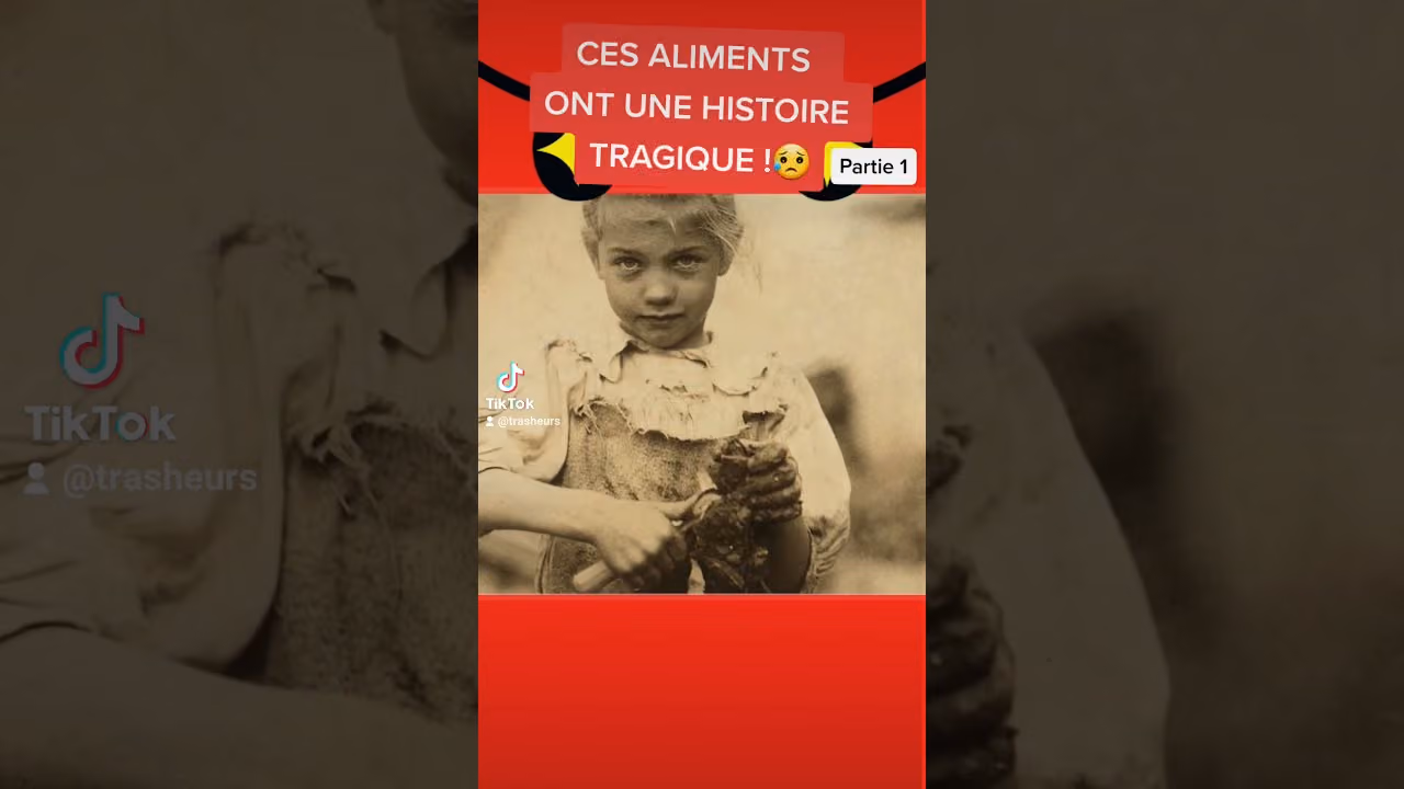 Ces aliments ont une histoire tragique ! (Partie 1)