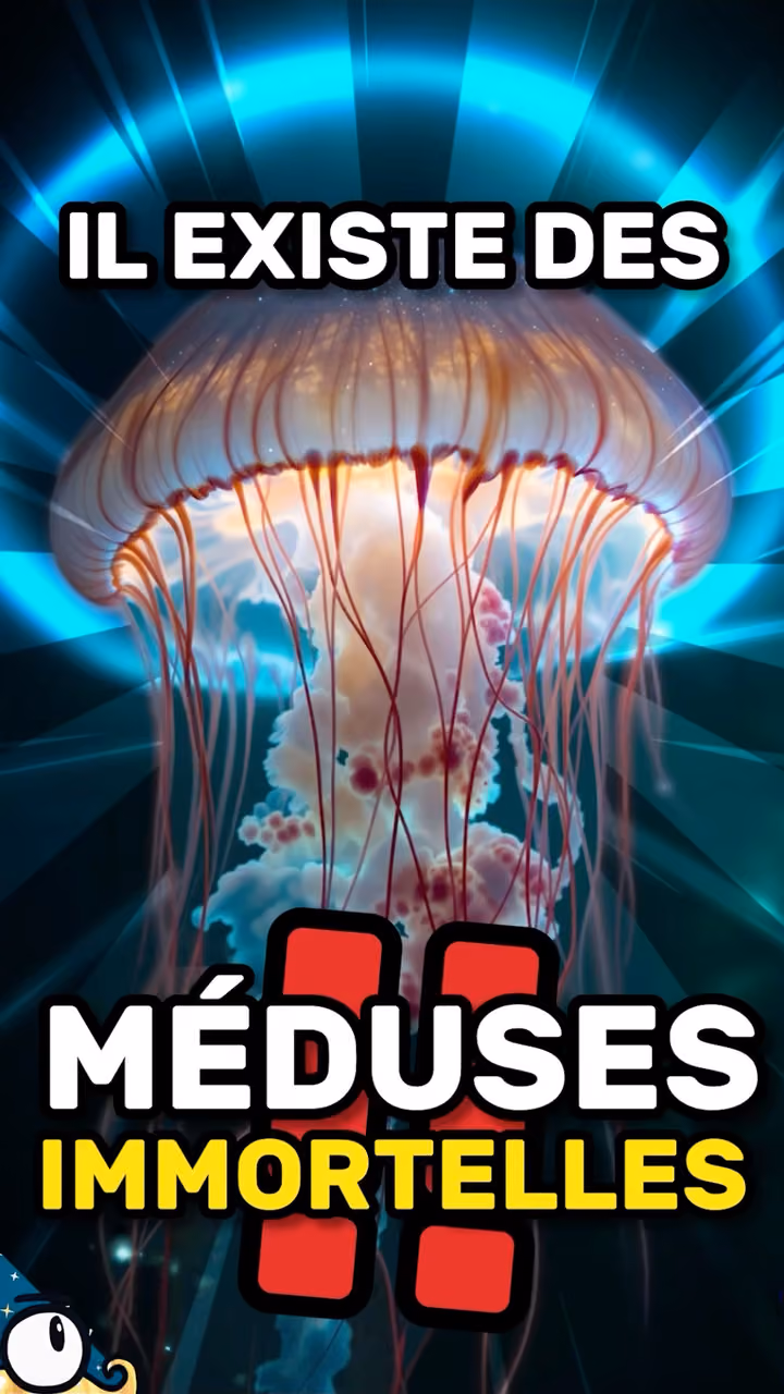 Il existe des méduses immortelles !