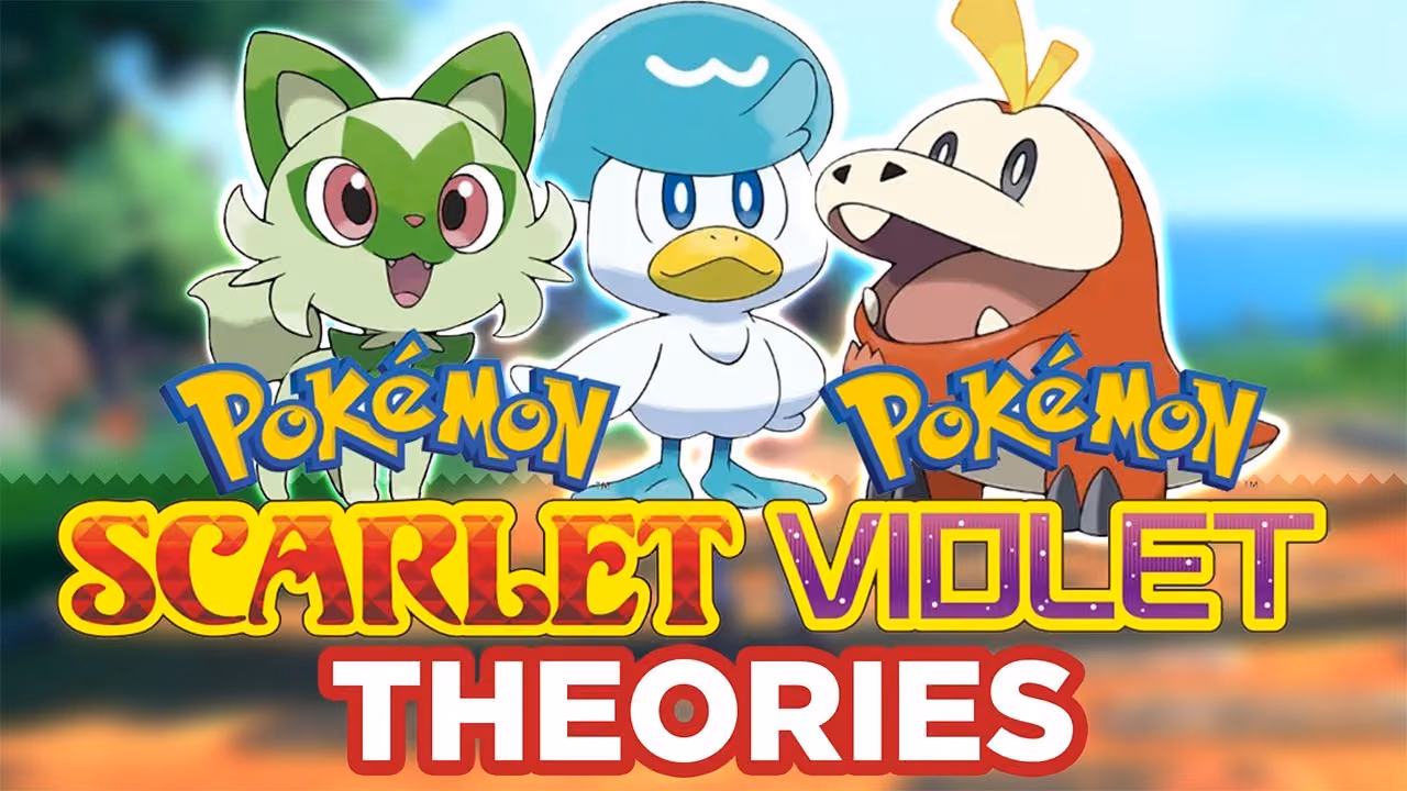 12 THÉORIES sur Pokémon ÉCARLATE et VIOLET (99.9% on a deviné qui est le légendaire du jeu)