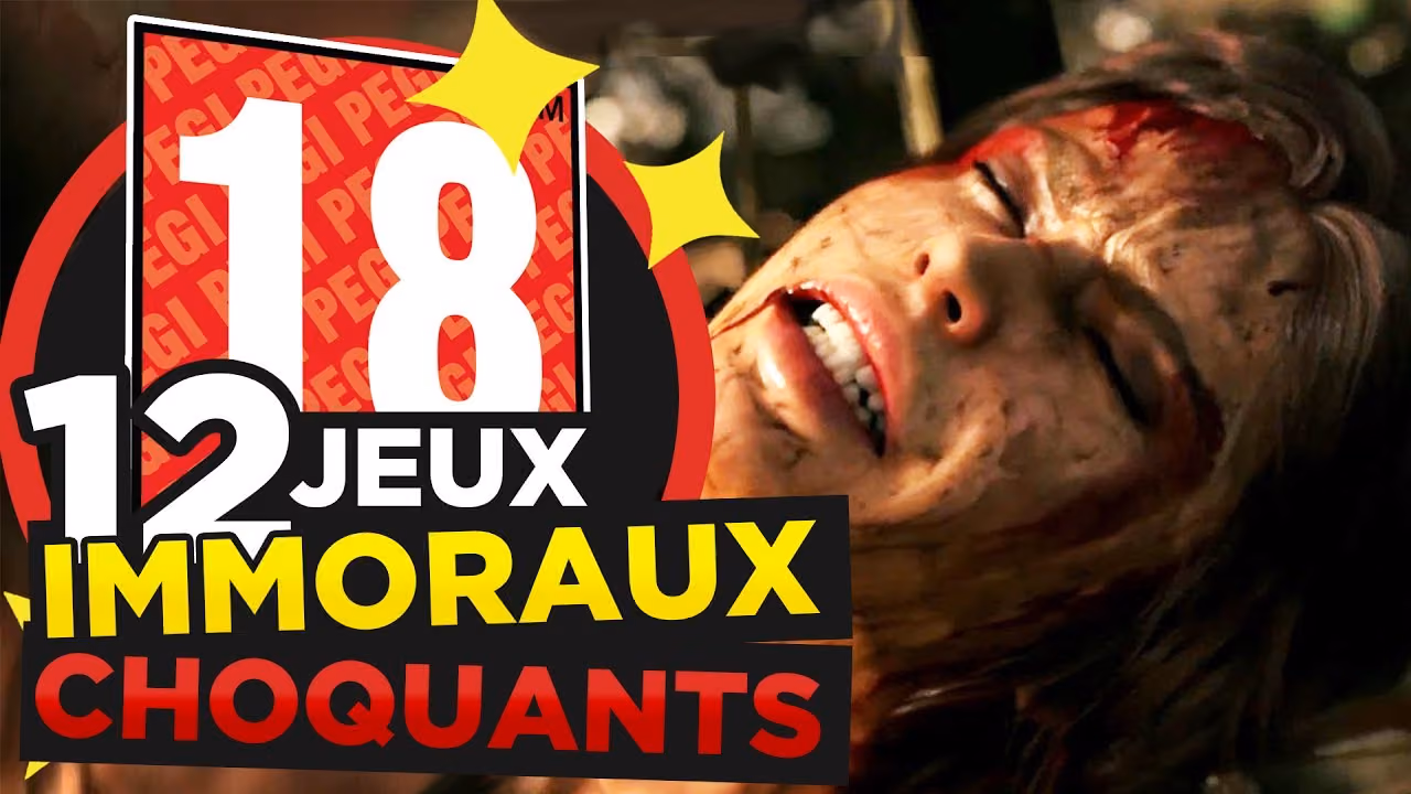 12 JEUX les plus IMMORAUX ET CHOQUANTS