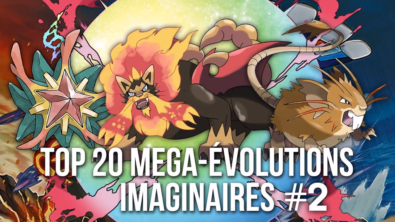 20 NOUVELLES MEGA-ÉVOLUTIONS POKEMON (PAR LES FANS) #2