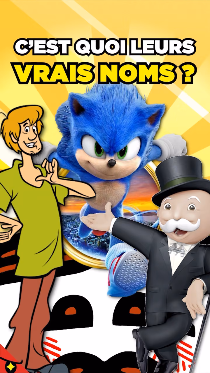 Tu ne connais pas le VRAI nom de SONIC !