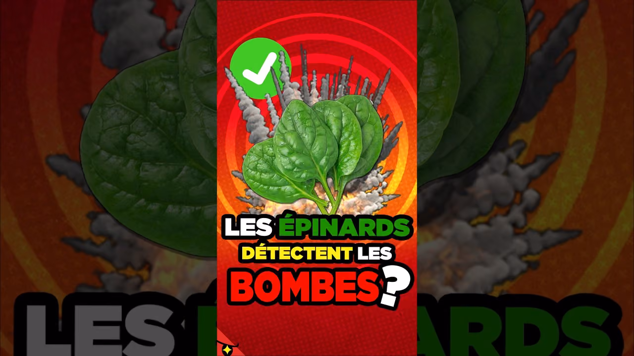 DÉTECTER des BOMBES avec des ÉPINARDS !?