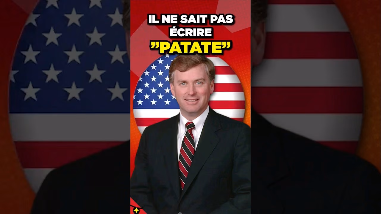 Ce VICE-PRÉSIDENT ne savait PAS ÉCRIRE "PATATE" !