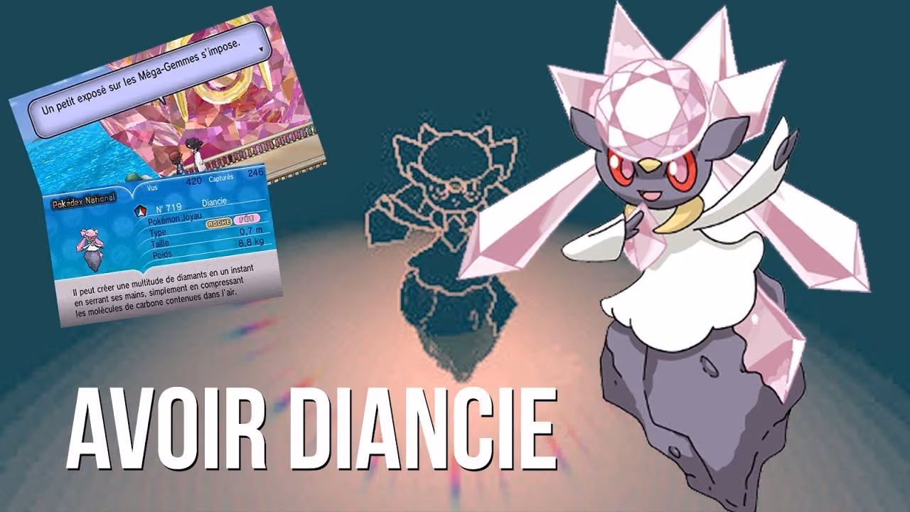 AVOIR DIANCIE ET SON EVENT - ASTUCE POKEMON X Y
