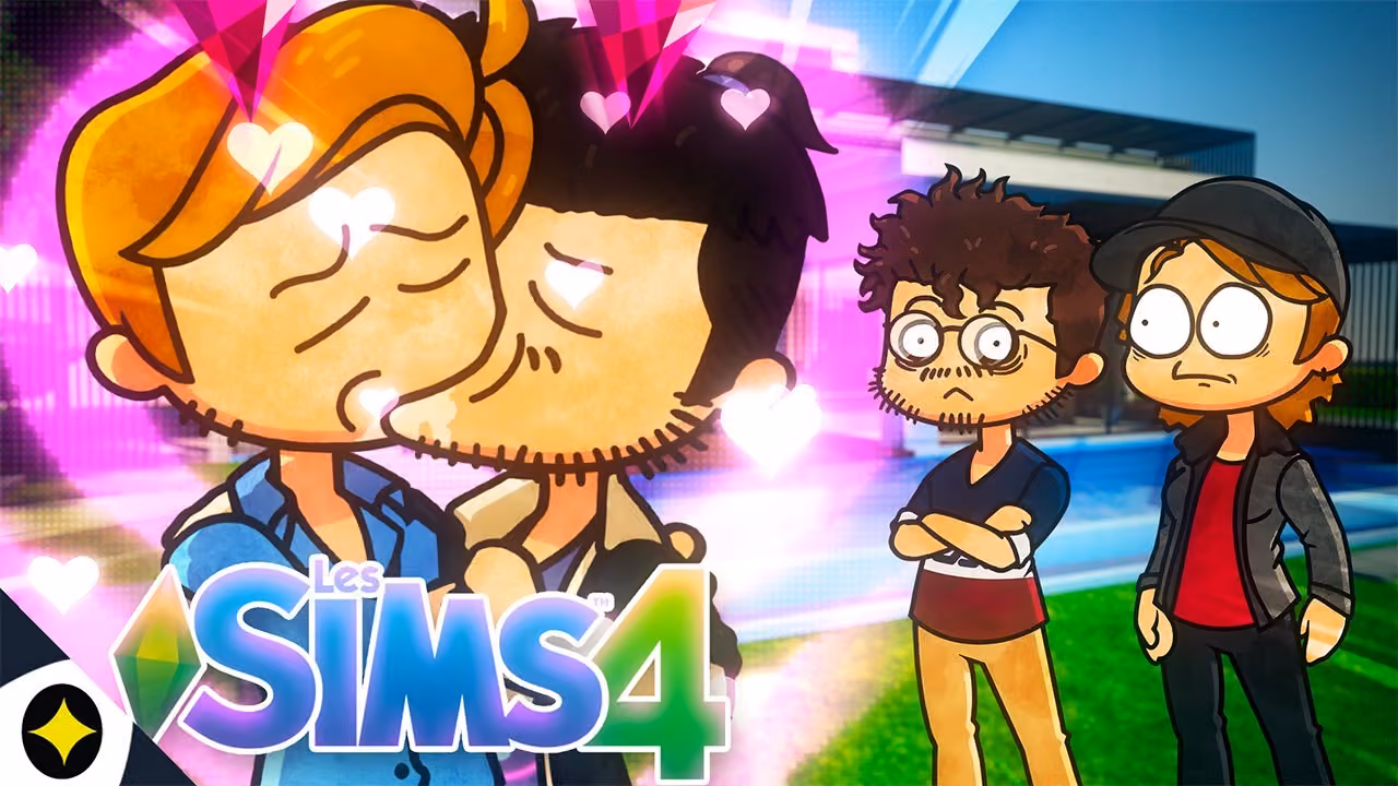 SAREO ... Embrasse-moi !! (Sims 4)