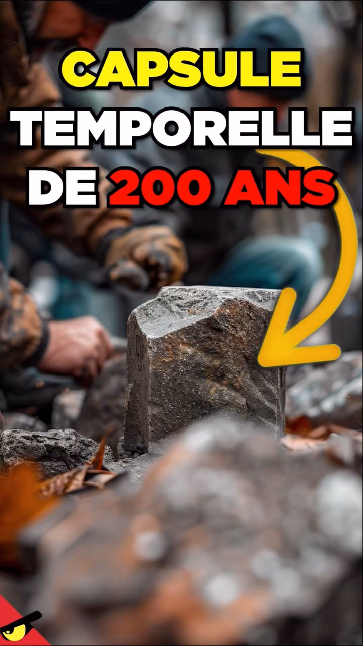 Une CAPSULLE TEMPORELLE VIEILLE de 200 ANS !