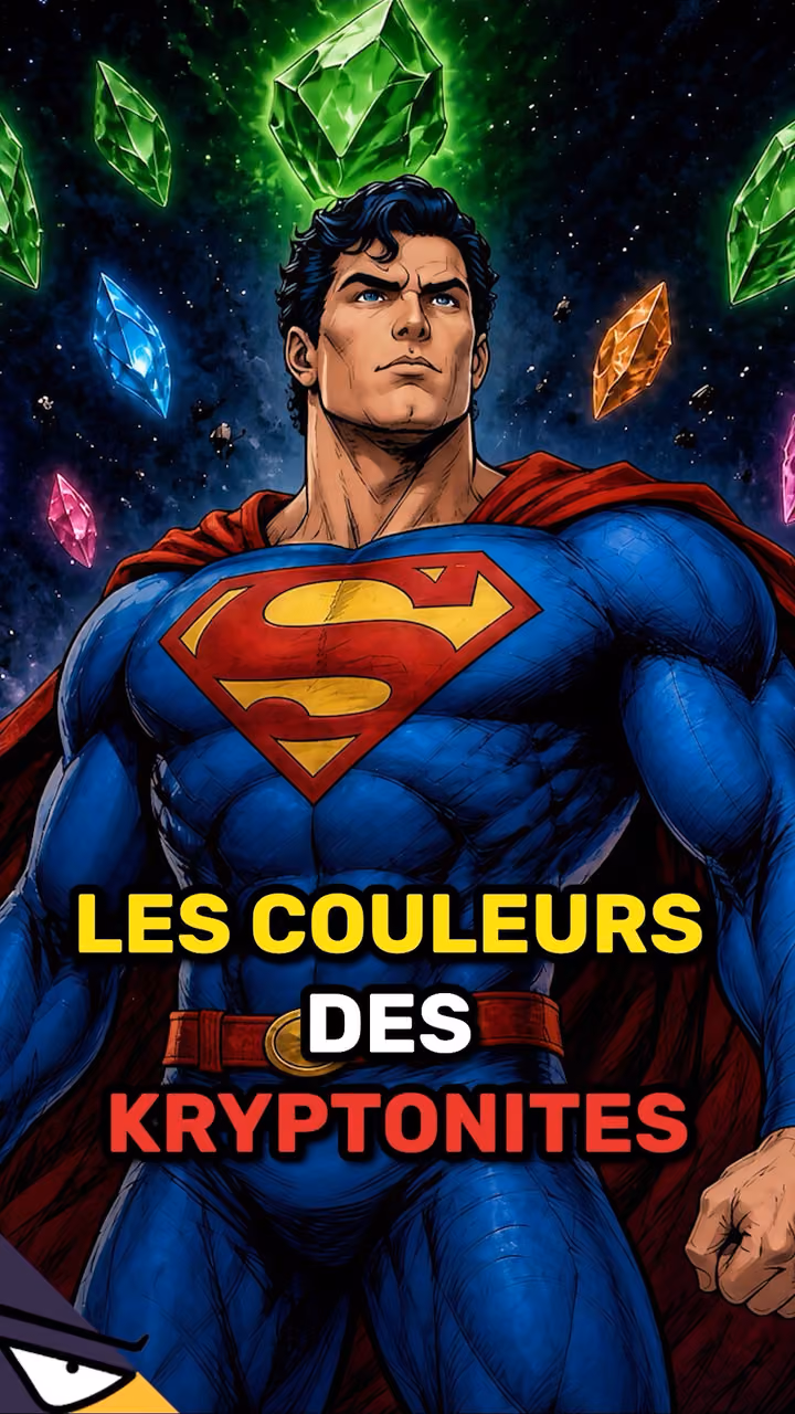 Les couleurs des kryptonites !