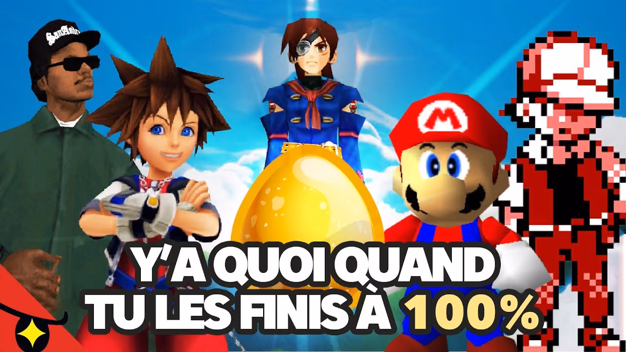 FINIR CES 20 JEUX À 100%, ça fait QUOI ?