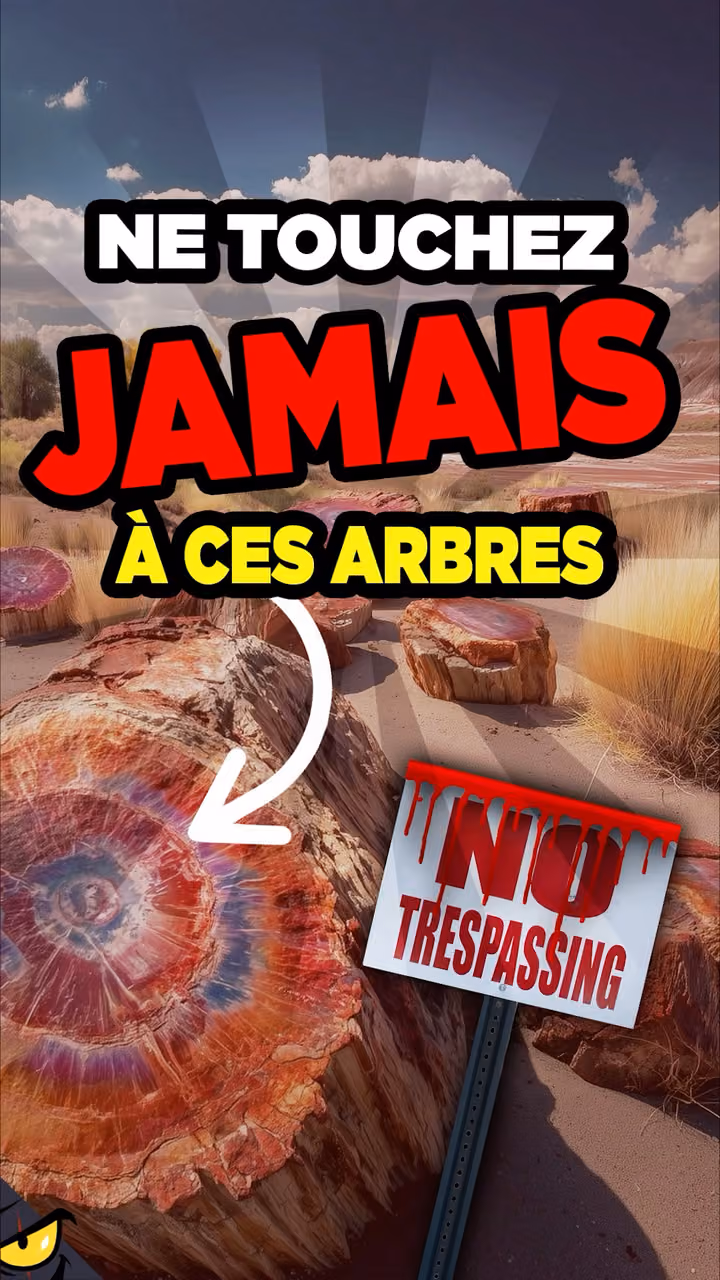 NE TOUCHEZ JAMAIS À CES ARBRES