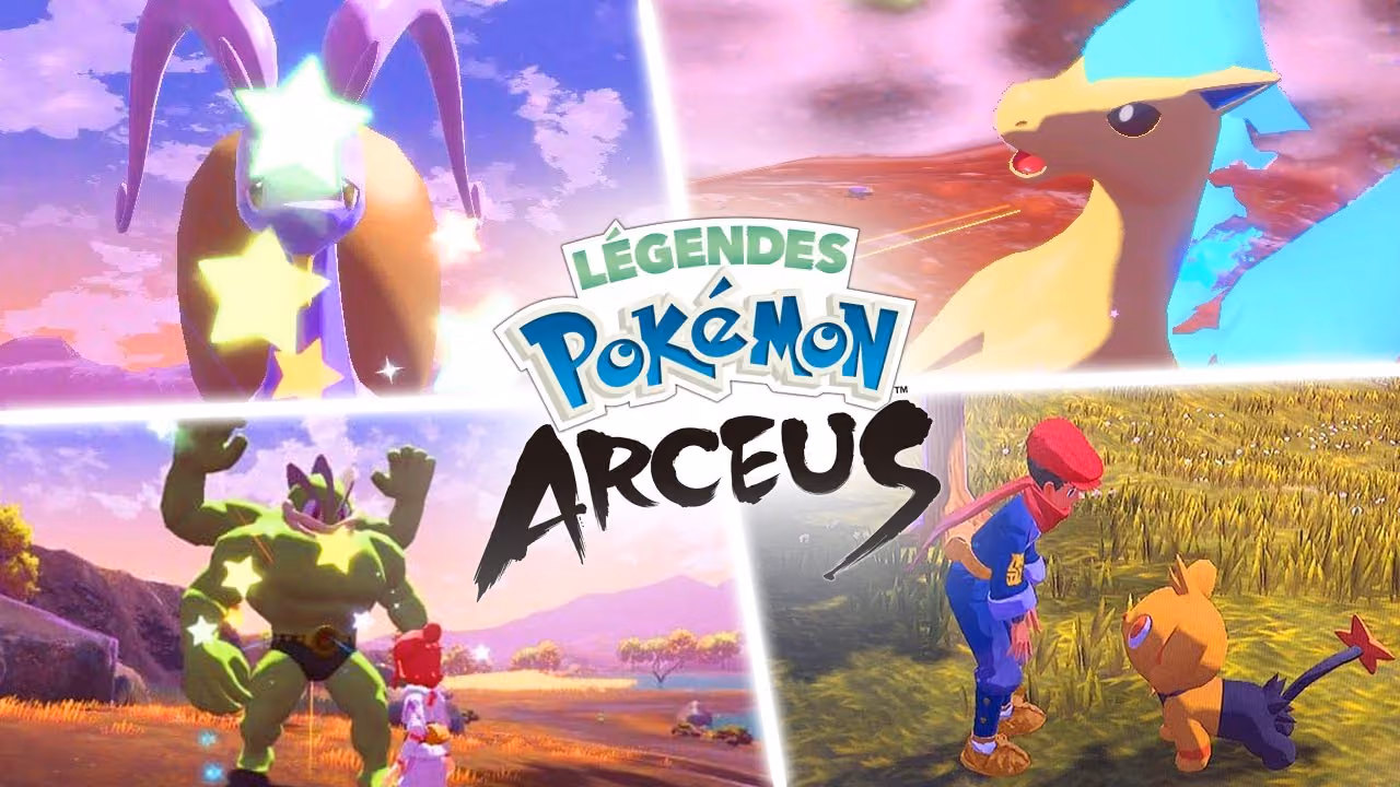 Avoir FACILEMENT des SHINYS sur Pokémon Legendes Arceus (C'est super simple!!!)