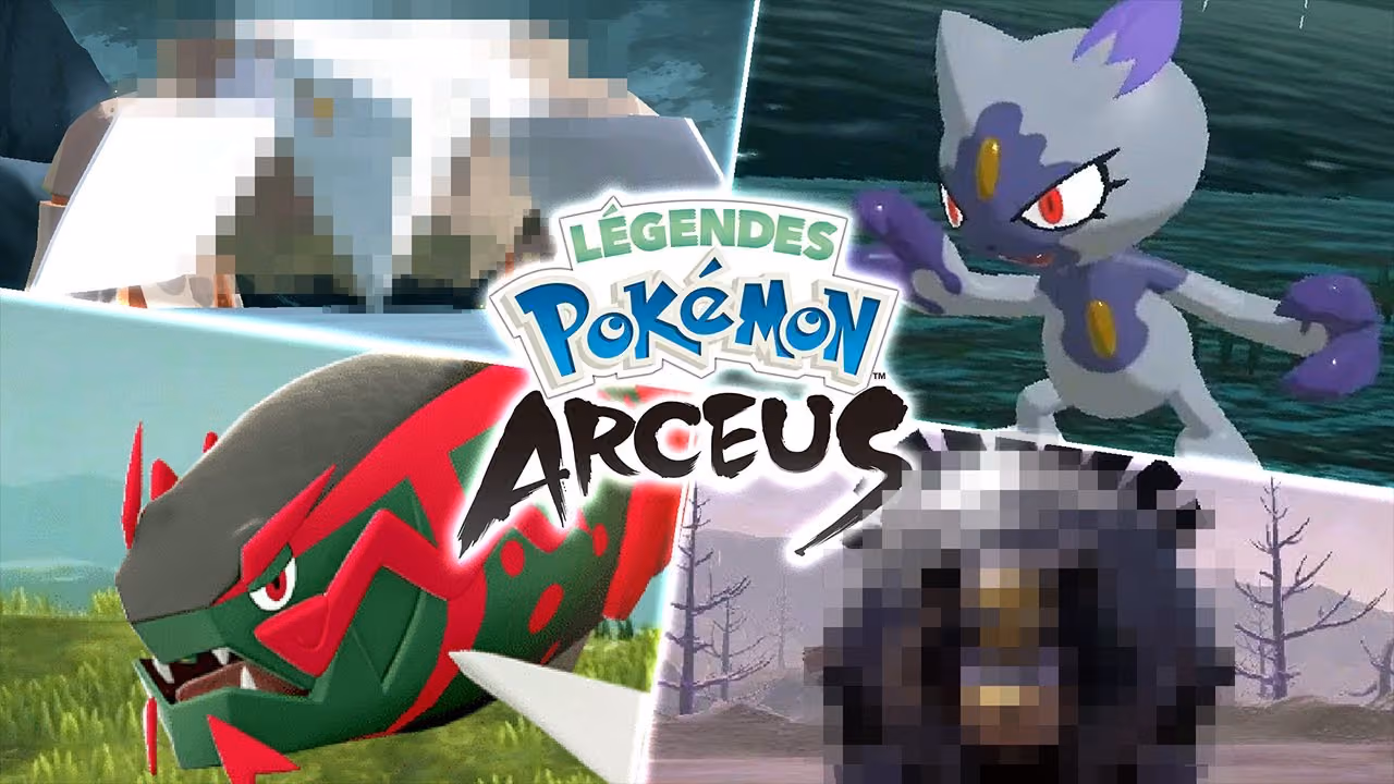 Avoir les 16 NOUVEAUX POKEMON de Pokémon Legends Arceus