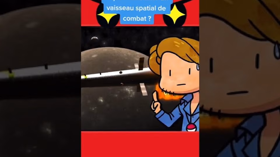 À quoi ressemble un vaisseau spatial de combat ?