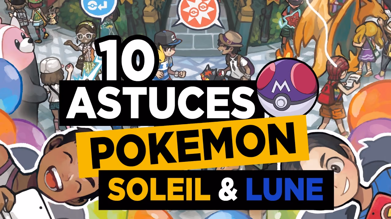 2 MASTERBALL ? Nv 100 FACILE ? 10 ASTUCES POKÉMON SOLEIL LUNE