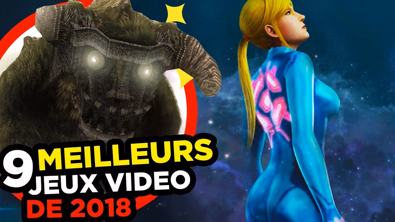 9 MEILLEURS JEUX VIDÉO de 2018