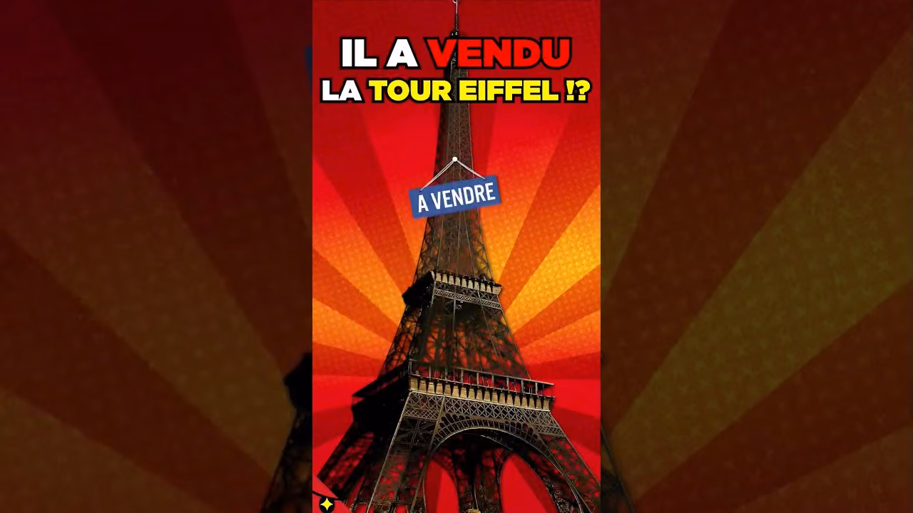 Cet HOMME a VENDU la TOUR EIFFEL !