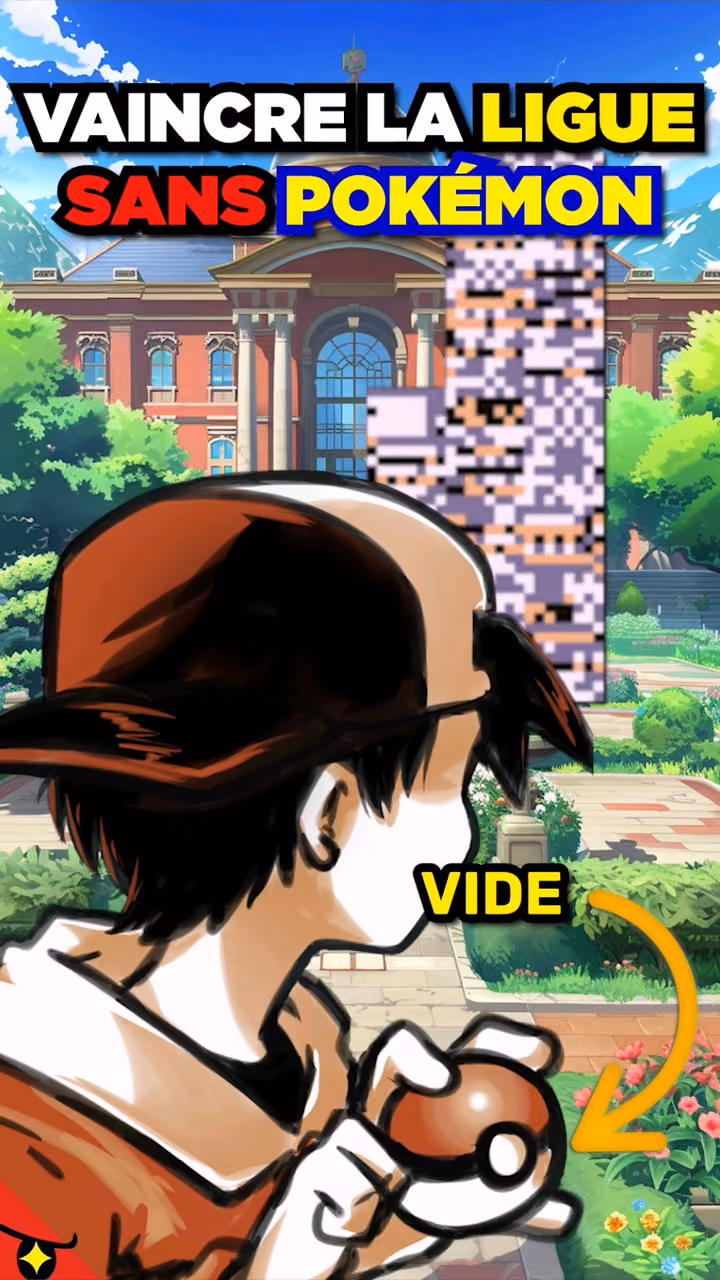TERMINER LA LIGUE SANS POKÉMON, ÇA FAIT QUOI ?