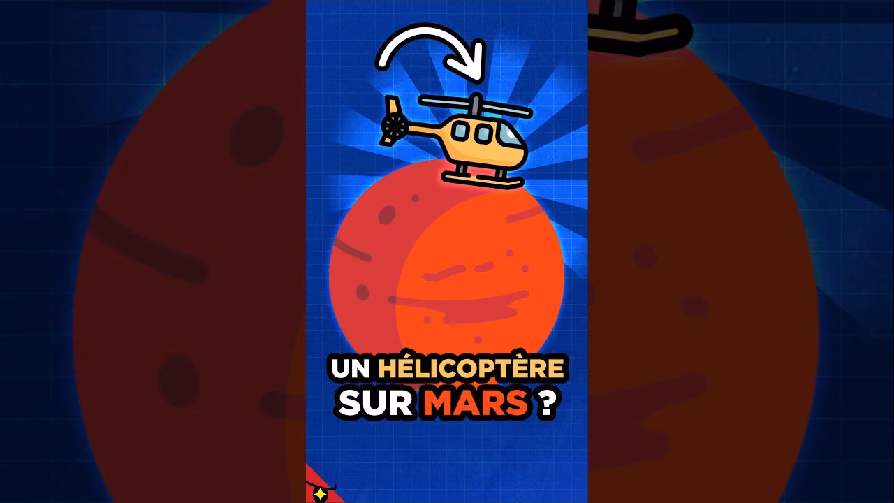Faire VOLER UN HÉLICOPTÈRE sur MARS ?