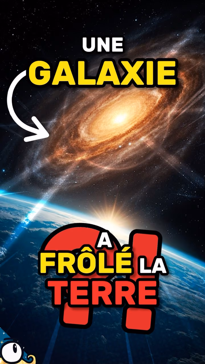 Une GALAXIE à FRÔLÉ LA TERRE !