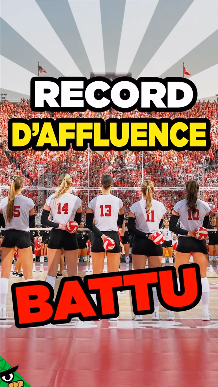 Le RECORD d'AFFLUENCE chez les FÉMININES !